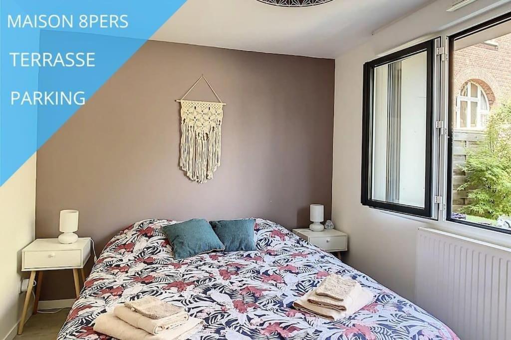 Grande Maison Cosy Terrasse Parking Gare 8 Pers Amiens Exterior foto